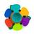 Jucarie de baie cu 6 cupe colorate, Stacking Flower - 5- Roveli