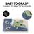 Puzzle din lemn certificat FSC, cu piese imbinate, Hauck, Turtle - 6- Roveli