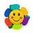 Jucarie de baie cu 6 cupe colorate, Stacking Flower - 3- Roveli