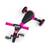 Tricicleta pliabila, transformabila in Bicicleta fara pedale, Grande Pink - 7- Roveli