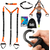 Sistem suspensie TRX Crossfit, Negru-Portocaliu - - Roveli