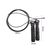 Coarda de sarit Crossfit cu rulmenti, 3m, Negru - 2- Roveli
