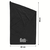 Prosop cu uscare rapida 40 cm x 90 cm, microfibre, Negru - 8- Roveli