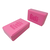 Cub pentru Yoga si Pilates, Fitness block, 23x15cm,FitLi, Roz - 4- Roveli