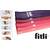 Set 5 benzi elastice cu diferite niveluri de dificultate,FitLi, Multipink - 9- Roveli