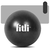 Minge fitness 22cm,FitLi,  pentru exercitii gimnastica, aerobic, pilates, recuperare, pompa inclusa, Negru - 4- Roveli