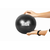 Minge fitness 22cm,FitLi,  pentru exercitii gimnastica, aerobic, pilates, recuperare, pompa inclusa, Negru - 3- Roveli