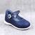 Pantofi usori , de copii , din piele naturala , cu perforatii  PRIMII PASI 7186-BLEU/BLEUMARIN, Culoare (12): Bleumarin, Marime (12): 21 - - Roveli