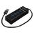 Hub 4 port USB 3.0, Q303, LED - 3- Roveli