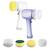 Perie electrica pentru curatare, 4 capete, USB, 1200mAh - - Roveli