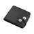 Set curea piele, portofel, husa chei, sigla Mercedes, negru/maro - 23- Roveli