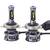 Set 2 becuri auto LED H4 12V, 6500K, 120W/set, canbus, ventilator - 5- Roveli