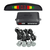 Set 4 Senzori de parcare auto, afisaj LED 12V, negru, gri sau alb - 2- Roveli
