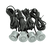 Set 4 Senzori de parcare auto, afisaj LED 12V, negru, gri sau alb - 5- Roveli