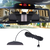 Set 4 Senzori de parcare auto, afisaj LED 12V, negru, gri sau alb - 6- Roveli