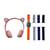 Casti hello kitty + Ceas smartwatch : Culoare - rosu - - Roveli