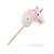 Calut de jucarie cu miscare si sunete, Hobby Horse, White, Milly Mally - 3- Roveli