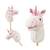 Calut de jucarie cu miscare si sunete, Hobby Horse, White, Milly Mally - 8- Roveli