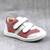 Pantofi sport , pentru copii , din piele naturala  3229-ROZ/ALB6, Culoare (12): Roz, Marime (12): 27 - - Roveli