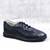 ​Pantofi comozi de dama , din piele naturala 3105-NEGRU, Culoare (12): Bleumarin, Marime (12): 38** - - Roveli