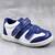 Pantofi sport , pentru copii , din piele naturala 3229-ALBASTRU/ALB3, Culoare (12): Alb, Albastru, Marime (12): 24 - - Roveli