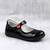 Pantofi usori , de copii , din lac sintetic , cu bareta 2072-NEGRU/F, Culoare (12): Negru, Marime (12): 33 - - Roveli