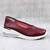 ​Mocasini de dama , practici si usori , din piele naturala  AW175-WINE, Culoare (12): Visiniu, Marime (12): 36 - - Roveli