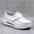 ​Pantofi de dama , cu platforma , din piele naturala  WKS01-WHITE, Culoare (12): Alb, Marime (12): 39 - - Roveli