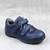 Pantofi sport , pentru copii , din piele naturala , cu benzi stralucitoare 1839-BLEU/BLEU2, Culoare (12): Bleumarin, Marime (12): 29 - - Roveli