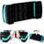 Stepper 68x28 cm, pentru fitness, aerobic si cardio, 2 niveluri de inaltime, Negru-Turcoaz - 4- Roveli