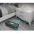 Stepper 68x28 cm, pentru fitness, aerobic si cardio, 2 niveluri de inaltime, Negru-Turcoaz - 6- Roveli