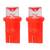 Set 2 becuri auto LED W5W/T10, 12V, lumina rosie - 3- Roveli