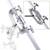 Panou Difuzie Lumina Tip Fluture 2.4mx2.4m Butterfly Frame with Cloth Kit 2.4x2.4MBF - 6- Roveli