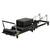 Aparat Pilates Reformer Compact Negru + Accesorii - 3- Roveli