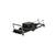 Aparat Pilates Reformer Compact Negru + Accesorii - - Roveli