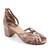 ​Sandale elegante de dama , cu toc patrat SS-GG114-CHAMPAGNE, Culoare (12): Champagne, Marime (12): 39 - - Roveli