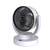 Ventilator de circulatie a aerului, reincarcabil, 3 viteze : Culoare - alb, Culoare (tm): alb - - Roveli