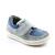 Pantofi " PRIMII PASI ", din piele naturala , moi si usori 369-GRI/BLEU/X, Culoare (12): Bleu, Marime (12): 35 - - Roveli