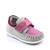 Pantofi " PRIMII PASI ", din piele naturala , moi si usori 369-ALB/FUCSIA, Culoare (12): Roz, Marime (12): 21 - - Roveli