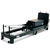 Reformer Pilates Profesional Fitli– Cadru Usor din Aluminiu, Design Compact, Negru - - Roveli