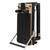 Reformer Pilates Profesional Fitli– Cadru Usor din Aluminiu, Design Compact, Negru - 7- Roveli
