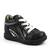 Ghete sport pentru copii , din piele naturala 3234-NEGRU/MULTICOLOR/11, Culoare (12): Negru, Marime (12): 26 - - Roveli