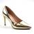 Pantofi eleganti  , de dama , stiletto , BO-110-GOLD, Culoare (12): Auriu, Marime (12): 38 - - Roveli