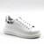 ​Sneakers de dama, cu talpa supradimensionata  8538-WHITE/SNAKE, Culoare (12): Alb, Multicolor, Marime (12): 40 - - Roveli