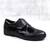 ​Pantofi stil Oxford , de dama , din piele naturala 3228-NEGRU/NEGRU, Culoare (12): Negru, Marime (12): 38** - - Roveli