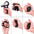 Set 5in1, Flexor Grip maini reglabil 5-60 kg, ajustabil, portabil, pentru intarirea fortei mainilor - 7- Roveli