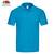 Tricou Bumbac Original Polo Fruit of the Loom - Azure Blue 185gr, Marime (217): S, Culoare (217): Albastru - - Roveli