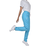 ​Pantalon medic Dante Bleu Turcoaz, Marime (217): 2XL, Culoare (217): Bleu - 5- Roveli