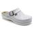 Saboti medicali, unisex, din piele perforata, alb, Leon PU101, Marime (217): 44 - - Roveli