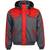 Jacheta matlasata ZEUS - Gri cu Rosu, Marime (217): 3XL, Culoare (217): Gri - - Roveli